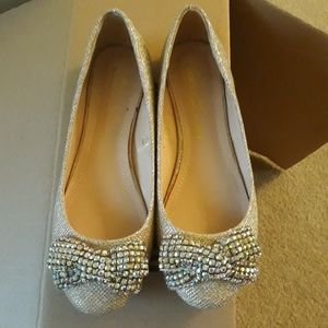 Lauren Lorraine shoes/ sparkly flats